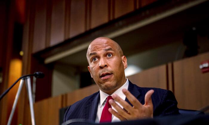Cory Booker Calls on Indicted Fellow New Jersey Senator to Resign