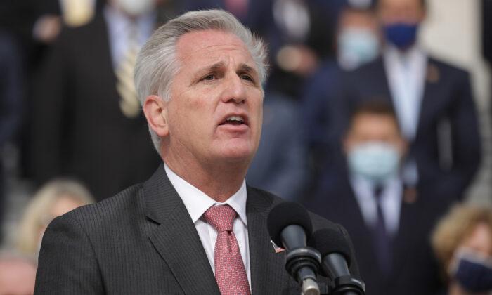 Rep. McCarthy Raises Over $100 Million in ‘Red Wave’ Bid to Retake House