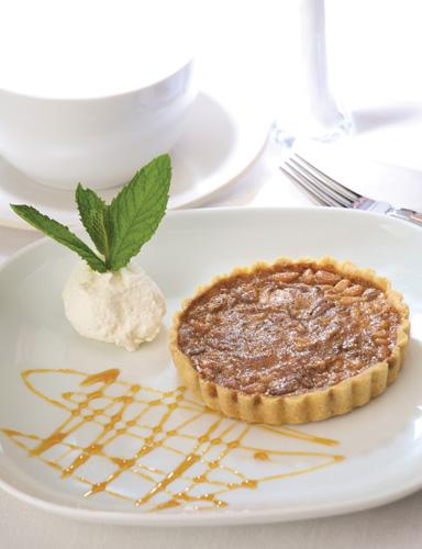 Pecan and Pinyon Pie at the Turquoise Room. (Courtesy of the Turquoise Room)