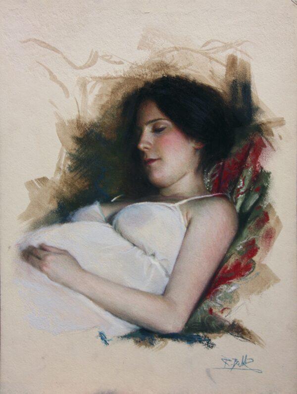 "Dreams 2," by Rubén Belloso. Pastel; 15.5 inches by 11.63 inches. (Courtesy of Rubén Belloso)