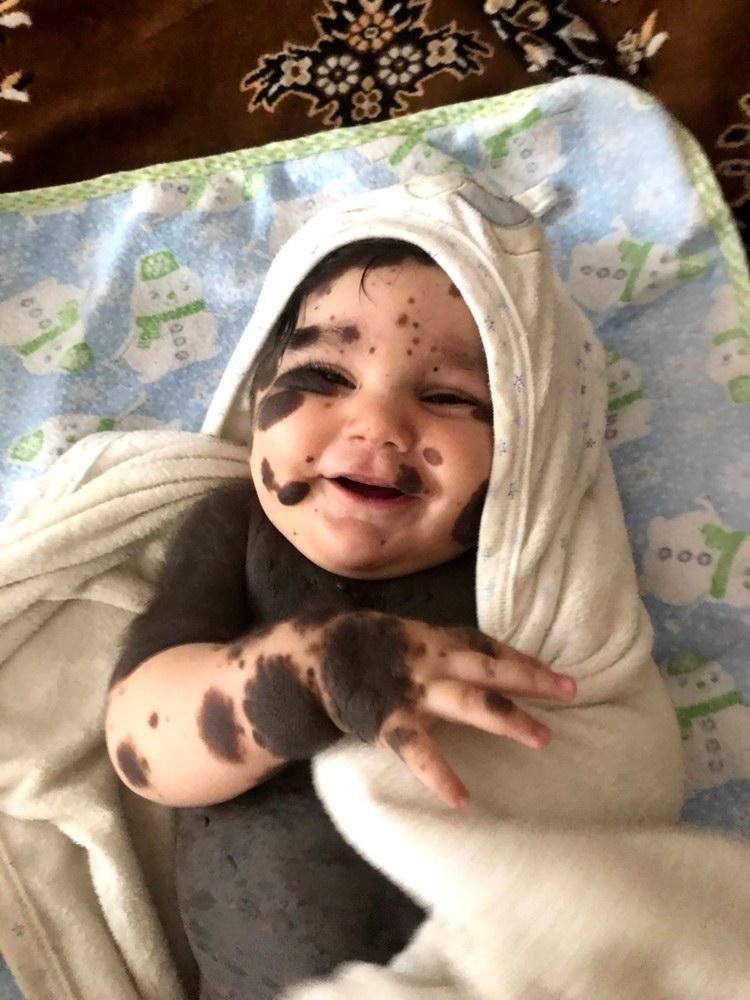 Baby Artyom Aristakesyan. (Courtesy of <a href="https://www.instagram.com/baby.boypanda/">Mariam Petrosyan & Taron Aristakesyan</a>)