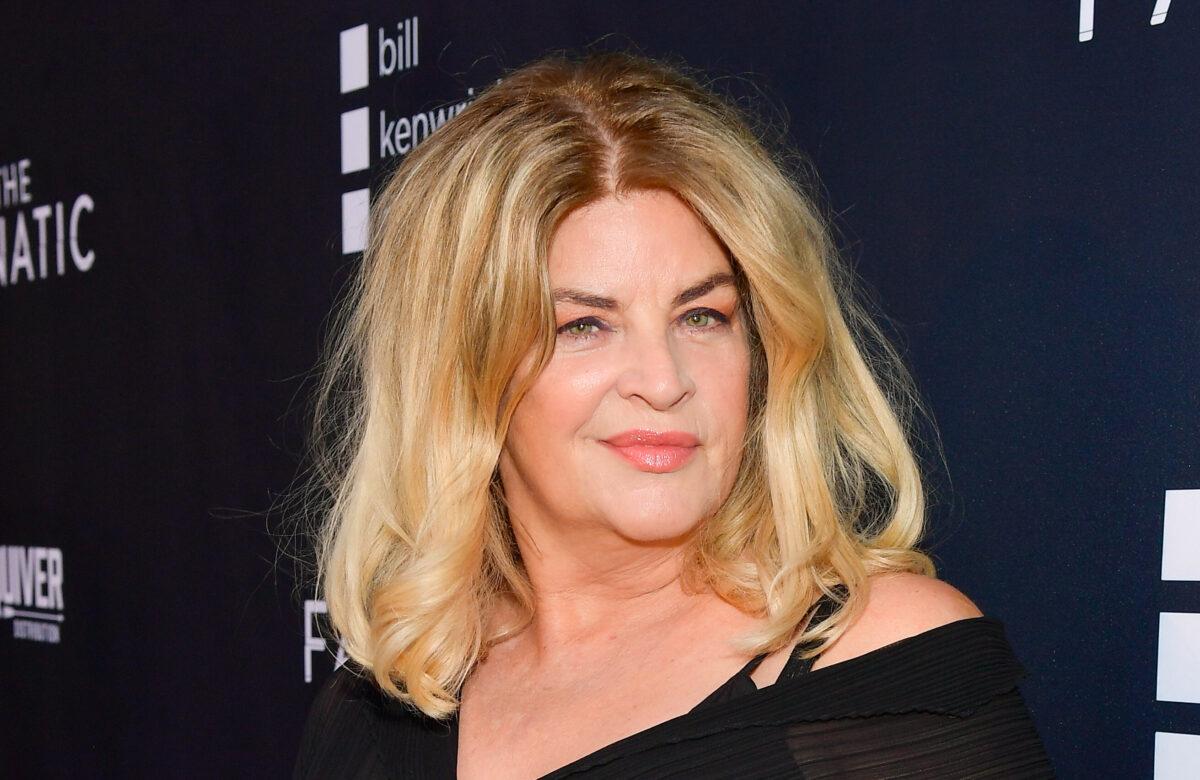 Kirstie Alley attends the premiere of Quiver Distribution's "The Fanatic" at the Egyptian Theatre in Hollywood, Calif., on Aug. 22, 2019. (Matt Winkelmeyer/Getty Images)