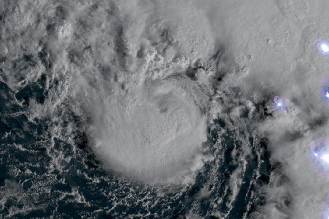 Epsilon Strengthens to a Hurricane as It Approaches Bermuda