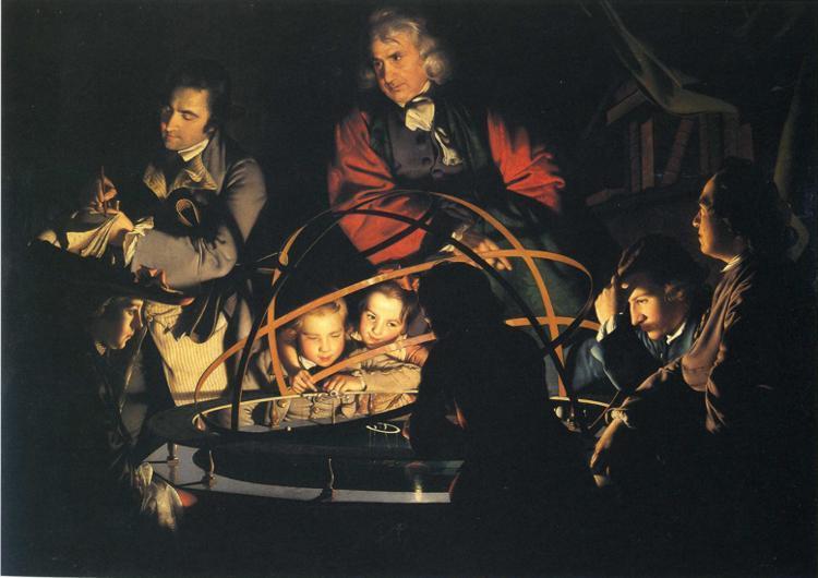 Questioning the Universe With Wonderment: 'Philosopher Lecturing on the Orrery'