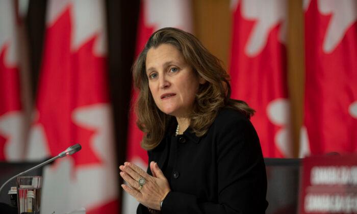 Canada to Reveal Huge COVID-19 Deficit, Make ‘Down Payment’ on National Childcare