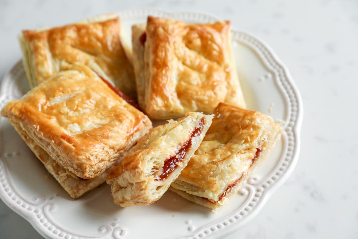 Marta Darby's easy pastelitos recipe calls for frozen puff pastry, guava paste, and Philadelphia cream cheese. (Samira Bouaou/The Epoch Times)