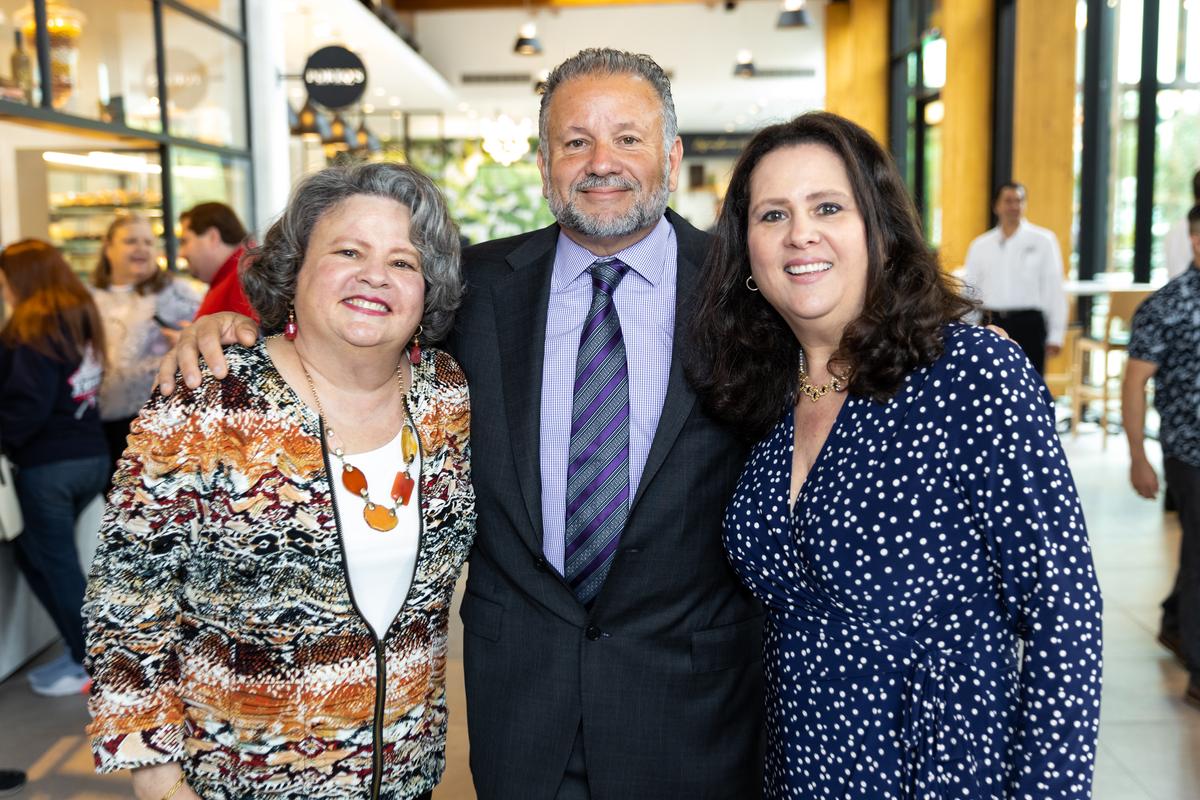 (From L to R) Porto siblings Beatriz ("Betty"), Raul Jr., and Margarita run Porto's Bakery, started by their mother, Rosa. (Brian Feinzimer)