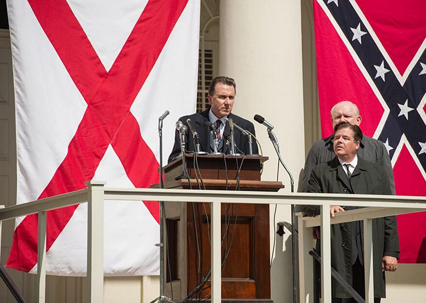 Alabama Governor George Wallace (Tim Roth, L) in "Selma." (Atsushi Nishijima/Paramount Pictures/Path/Harpo Films)