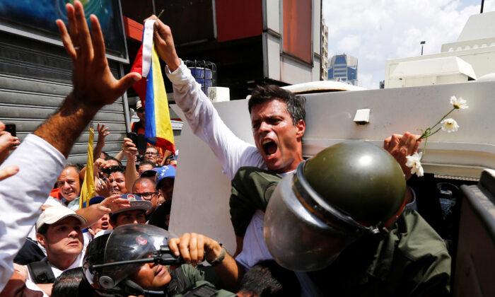 Venezuelan Opposition Politician Lopez Arrives in Madrid, Spain Says