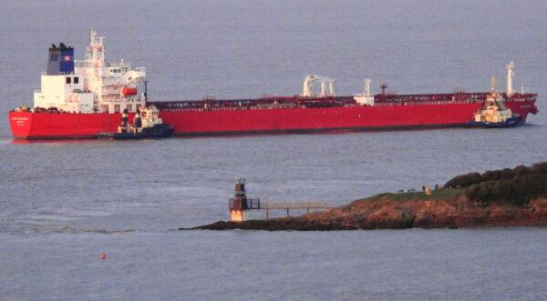 Nave Andromeda is seen in Portishead, Britain, in a file photo. (Huw Gibby/via Reuters)