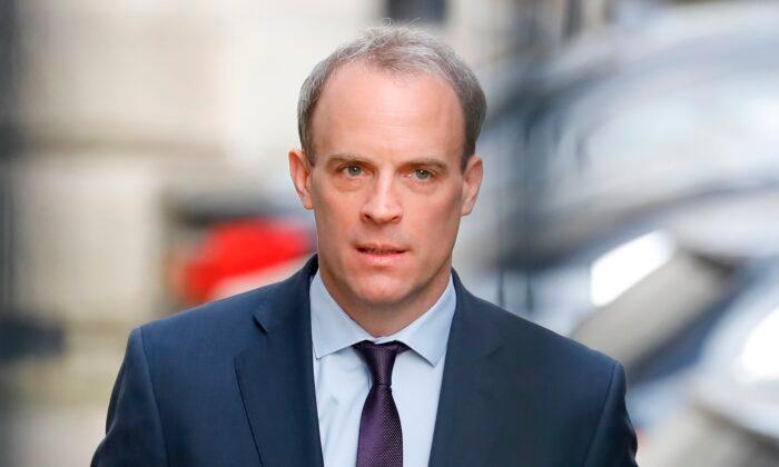 UK’s Raab Says Violence in Afghanistan Must End as Parliament Recalled From Summer Recess
