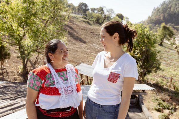 The founders of Someone Somewhere spent months living in the homes of Mexican artisans to understand the challenges they faced. Pictured is co-founder Fátima Álvarez. (Someone Somewhere)
