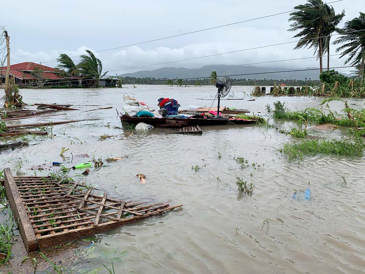 Typhoon Leaves 13 Missing, Displaces Thousands in Philippines