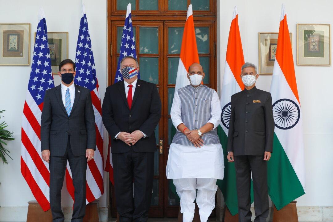 US, India Cooperate Against Threat Posed by China, Sign Military Pact
