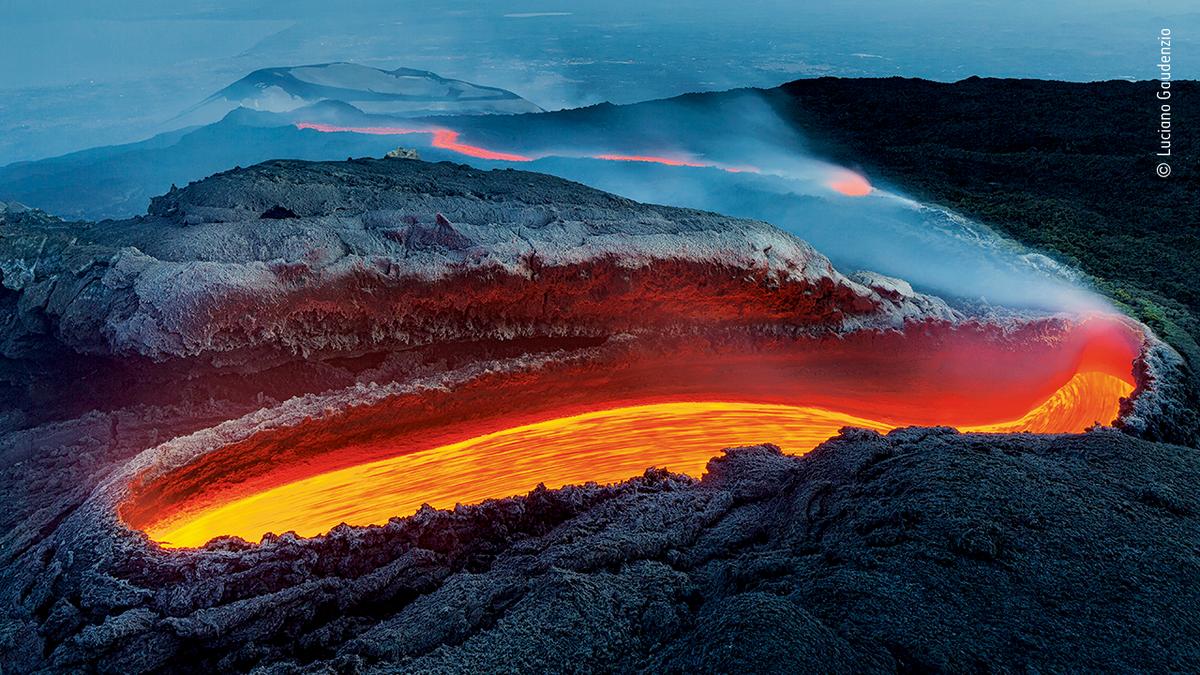 "Etna’s River of Fire," by Luciano Gaudenzio (Courtesy of Luciano Gaudenzio/Wildlife Photographer of the Year)