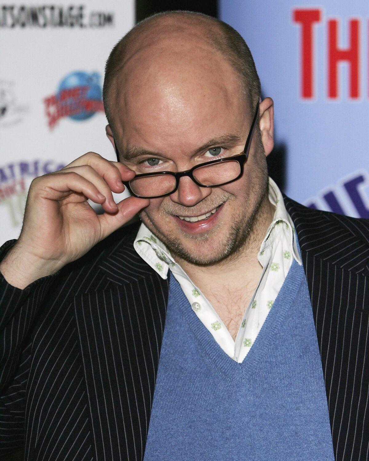 Toby Young attends the press launch for the Theatregoers' Choice Awards at Planet Hollywood in London, on Nov. 30, 2005. (MJ Kim/Getty Images)