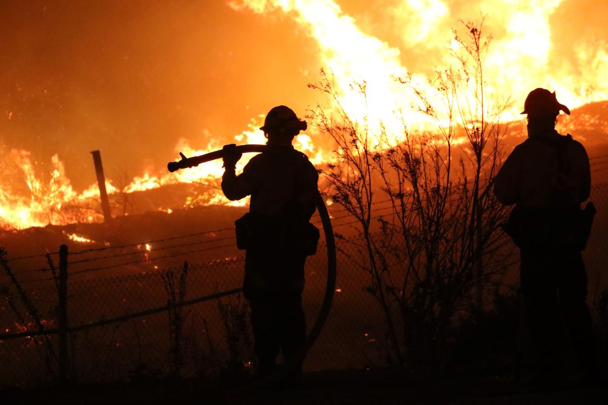 Firefighter Injured in Silverado Blaze Set to be Released from Hospital