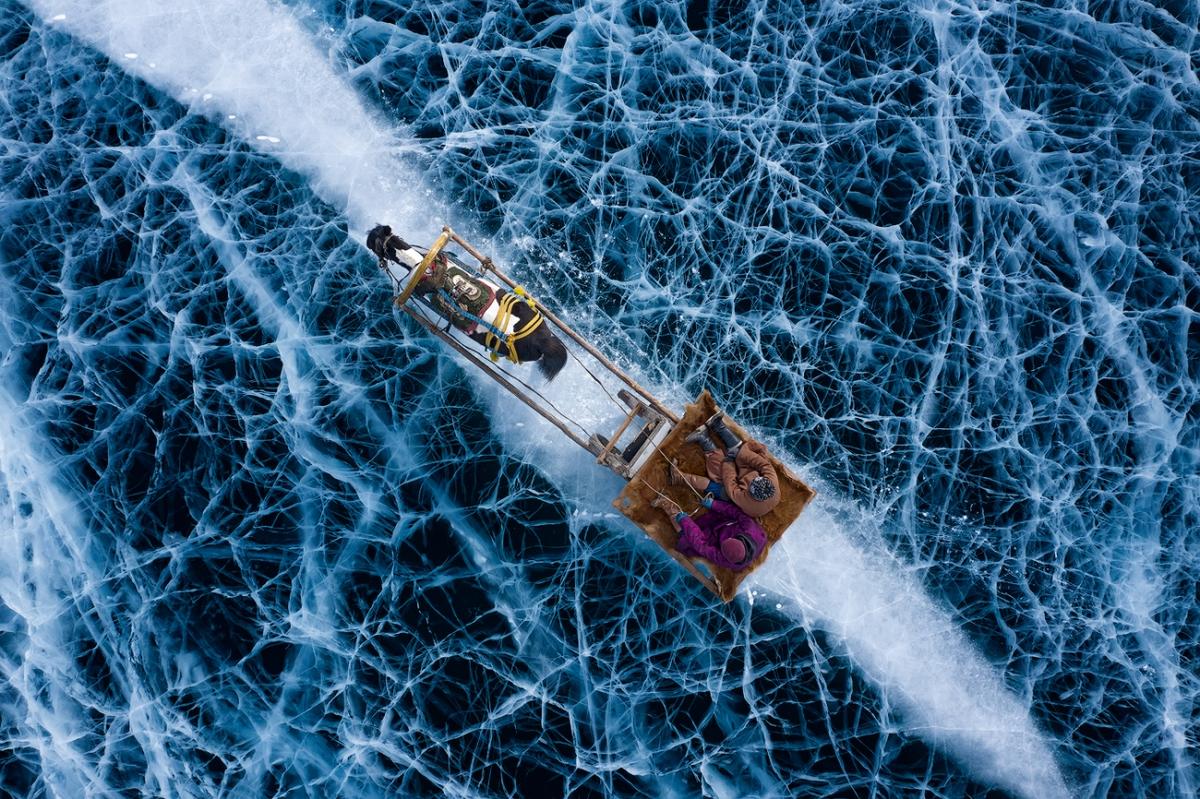"Frozen Land." (Courtesy of Alessandra Meniconzi/<a href="https://www.facebook.com/sipacontest/">Siena Drone Photo Awards 2020</a>)
