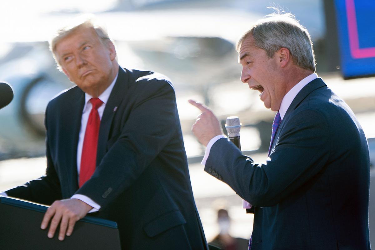 Farage Praises Trump's 'Courage to Stand up to the CCP'