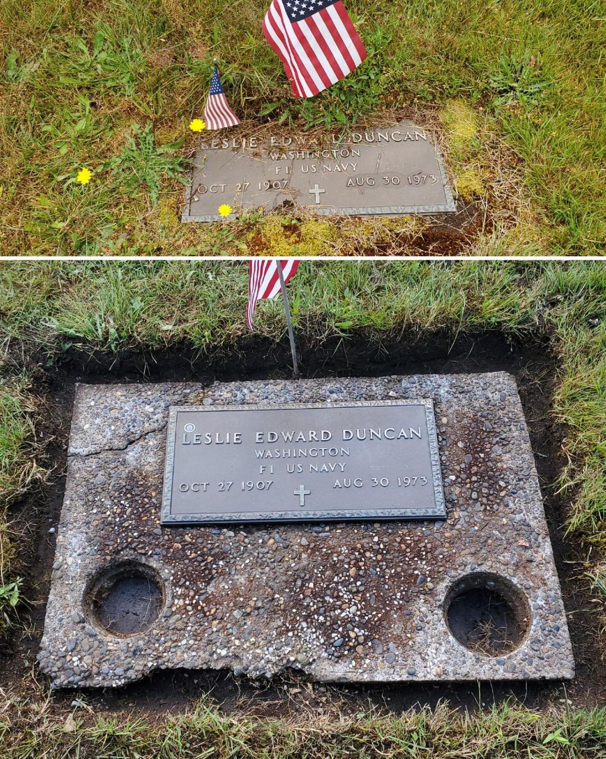 (Courtesy of <a href="https://www.facebook.com/Rochester-cemetery-cleaning-Angels-115291300267471/">Kelly Mulvaney</a>)