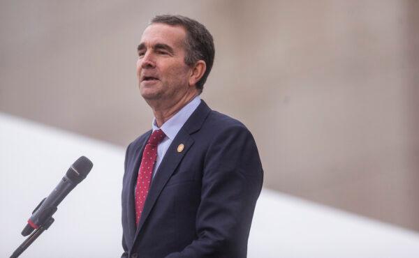 Virginia Gov. Ralph Northam speaks in Richmond, Virginia, on Dec. 10, 2019. (Zach Gibson/Getty Images)