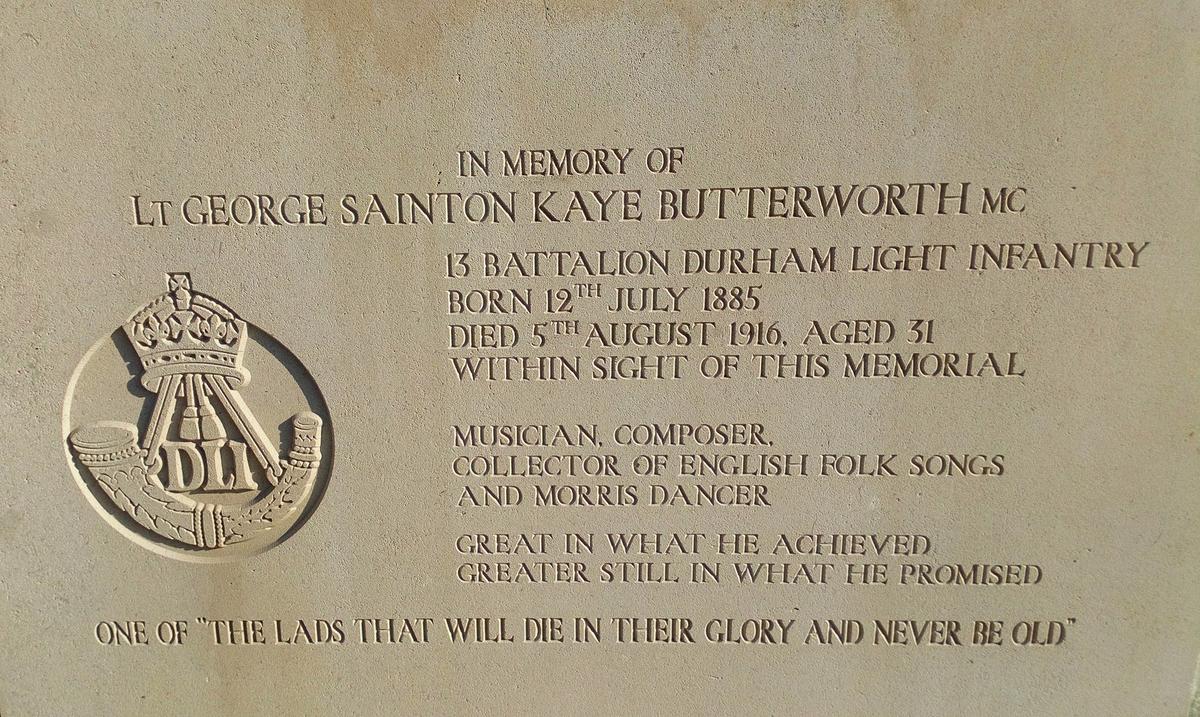 Remembering George Butterworth, Composer and a Hero of the Somme