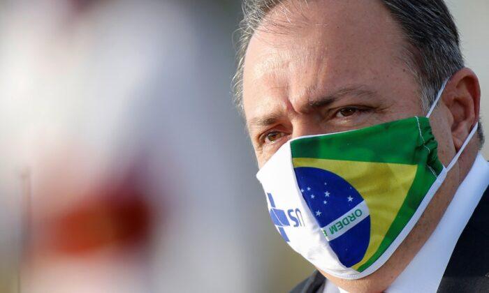 Brazil Health Minister Hospitalized With COVID-19