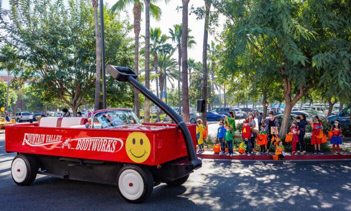 Hospital’s Trick-or-Treat Parade Leaves Kids Smiling in Fountain Valley