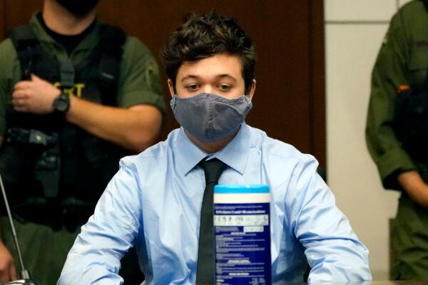 Kyle Rittenhouse sits while listening during an extradition hearing in Lake County court in Waukegan, Ill., on Oct. 30, 2020. (Nam Y. Huh/AP Photo, Pool)