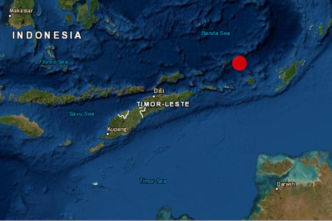 Banda Sea 5.8 Magnitude Earthquake Shakes Darwin