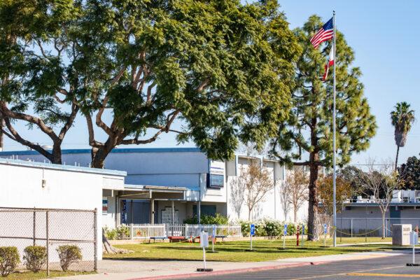 Sonora Elementary School in Costa Mesa, Calif., on Dec. 1, 2020. (John Fredricks/The Epoch Times)