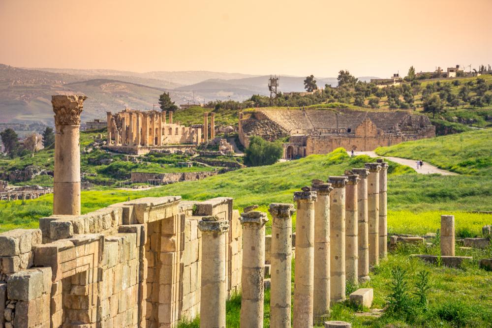 Ancient ruins at Gerasa. (Georgios Tsichlis/Shutterstock)