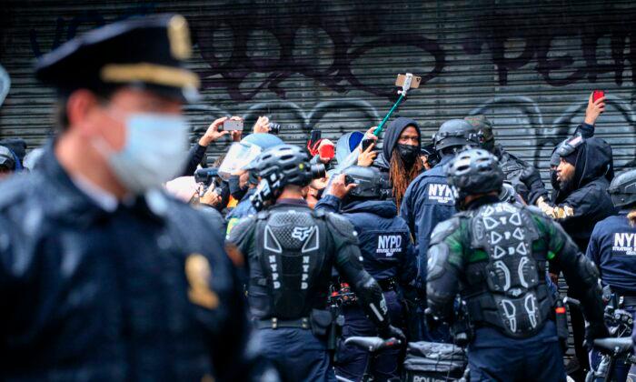 NYPD Arrests Dozens After Protests Turn Violent on Day After Election