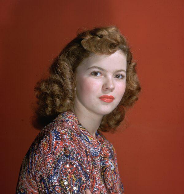 Studio portrait of Shirley Temple, circa 1945. (Hulton Archive/Getty Images)