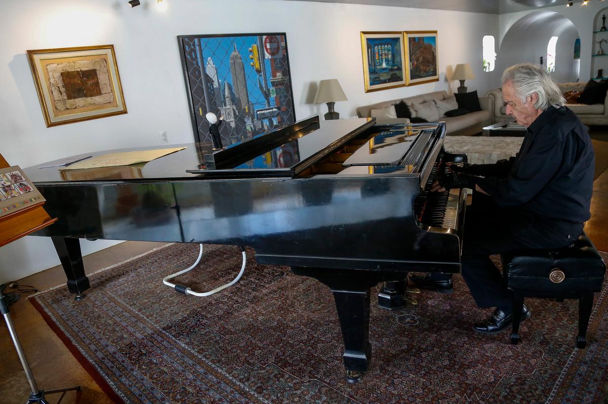Martins at his home in Sao Paulo, Brazil, in an interview with AFP on Jan. 29, 2020 (MIGUEL SCHINCARIOL/AFP via Getty Images)