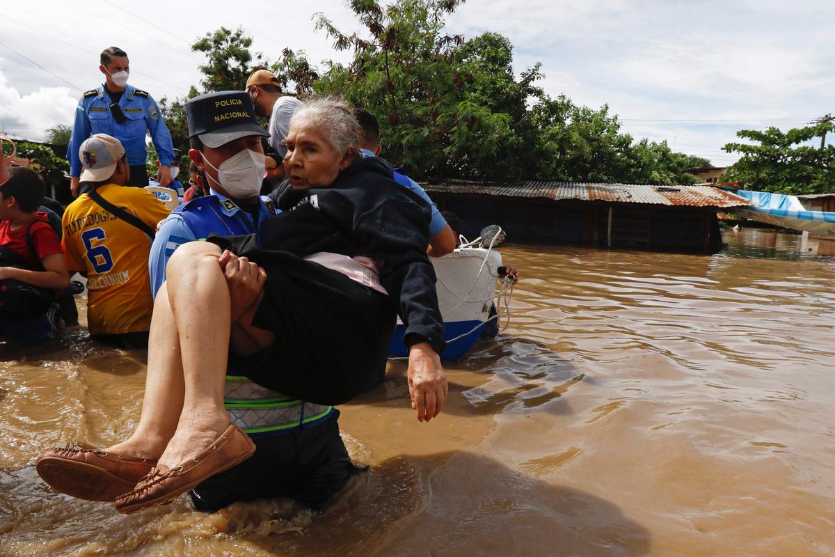 Weakened Eta Drenches Central America, at Least 57 Dead