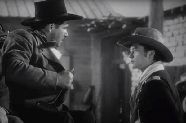 George Bancroft (L) and Tim Holt in “Stagecoach.” (United Artists)