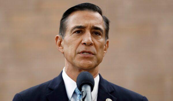 Rep. Darrell Issa (R-Calif.) speaks during a news conference in El Cajon, Calif. on Sept. 26, 2019. (Gregory Bull/AP Photo)