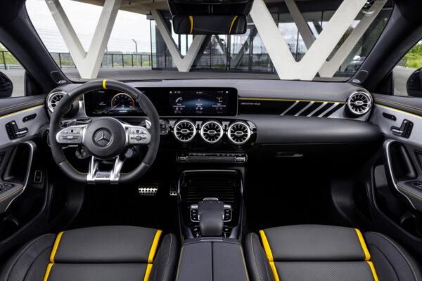  The interior blends luxury and tech. (Courtesy of Mercedes-Benz)