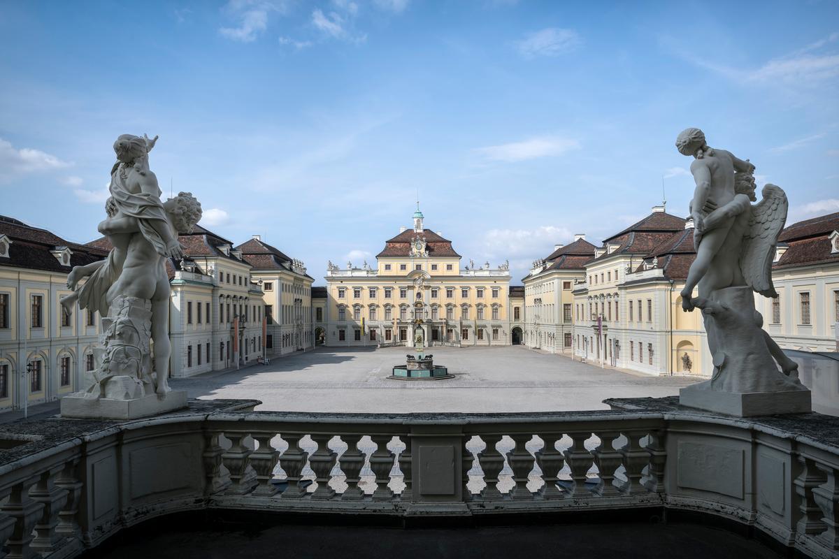 The palace was originally intended as a hunting lodge for Duke Eberhard Ludwig. (Guenther Bayerl/State Palaces and Gardens of Baden-Wuerttemberg)
