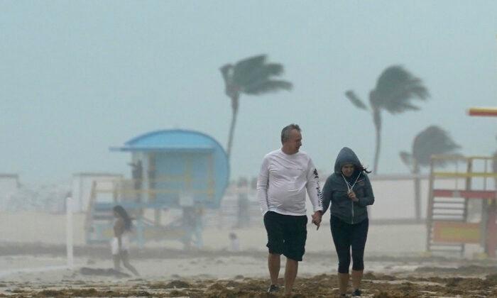 Eta Strikes Florida Keys; Expected to Become Hurricane