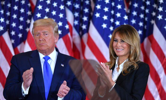 First Lady Melania Trump Calls for Counting ‘Every Legal—Not Illegal—Vote’