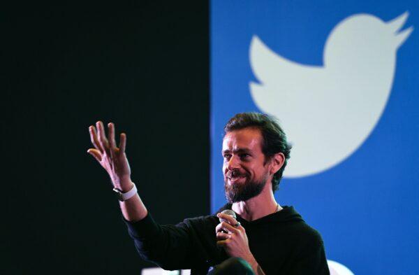 Twitter CEO and co-founder Jack Dorsey gestures while interacting with students at the Indian Institute of Technology (IIT) in New Delhi, India, on Nov. 12, 2018. (Prakash Singh/AFP via Getty Images)