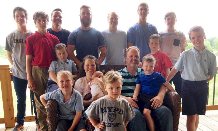 Michigan Couple With 14 Sons Welcome Their First Daughter