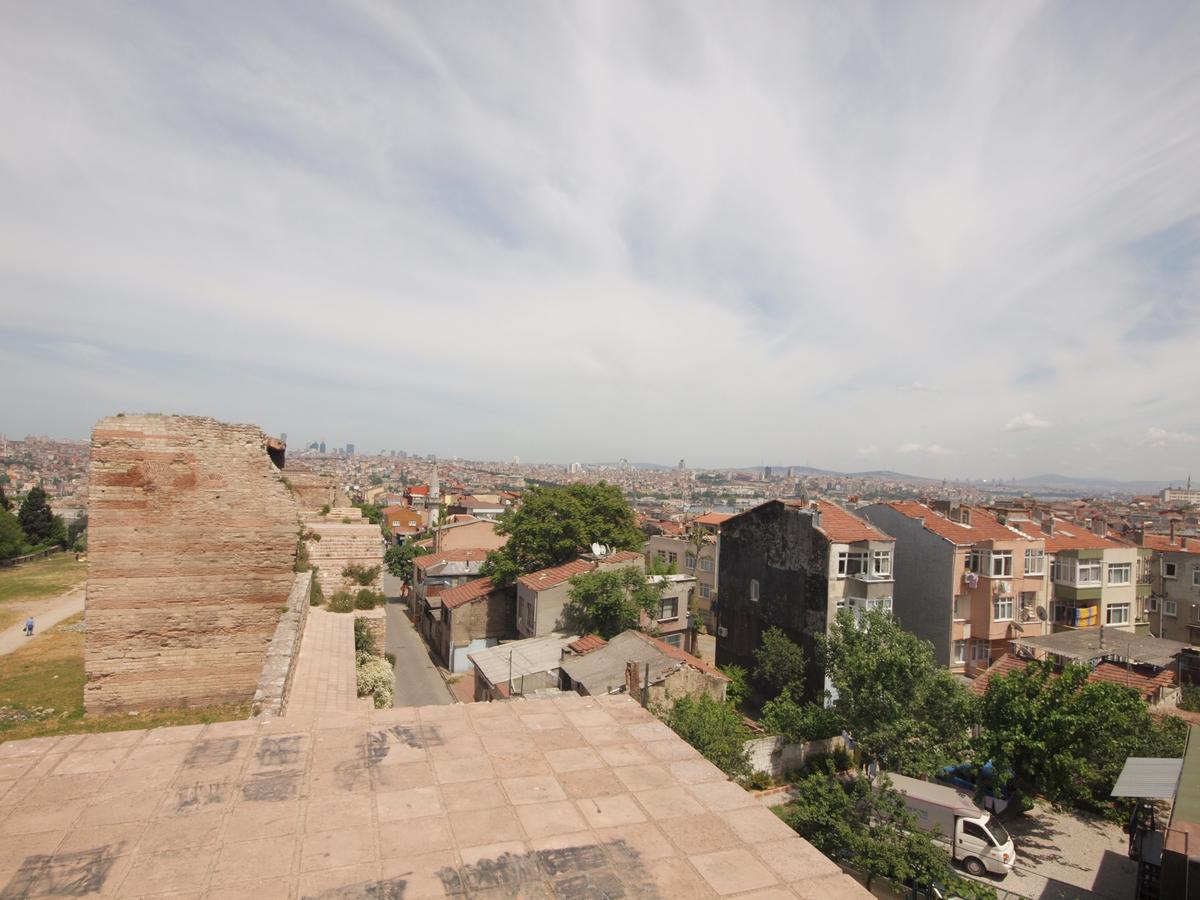 A view from atop the UNESCO-honored defensive walls which date back to fourth and fifth century of the Eastern Roman Empire (now referred to as Byzantine) when Istanbul was still called Constantinople. (Kevin Revolinski)