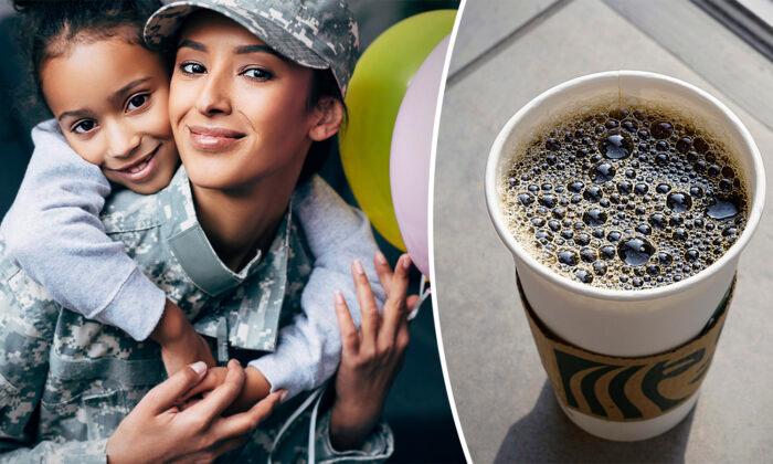 Starbucks Gifts Vets & Military Service Members a Free Coffee on Veteran’s Day