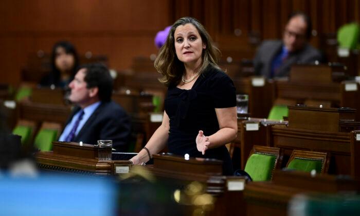 Liberals Introduce Bill for New COVID-19 Spending 2 Days After Fiscal Update