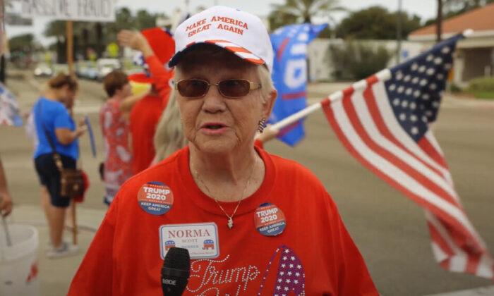 Trump Supporter Says She‘ll Support Him ’Until the Very End’