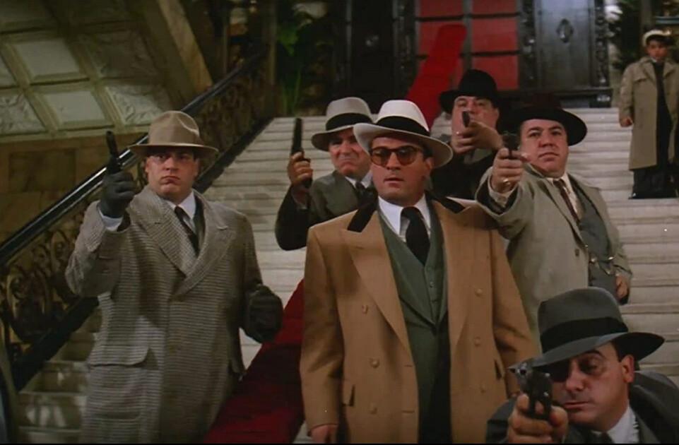 Robert De Niro (C) as Al Capone in "The Untouchables." (Paramount Pictures)