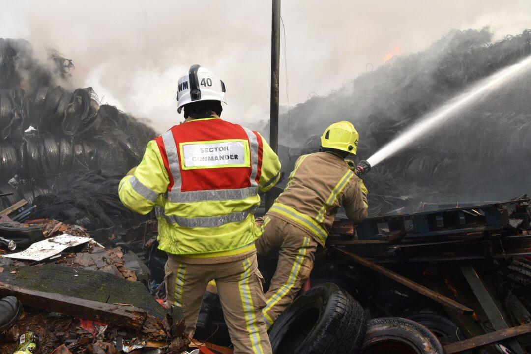 Bradford Tyre Blaze Halts Trains and Closes Roads and Schools
